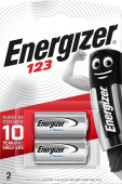 Energizer 123 Lithium      3.0V (2-Pack)